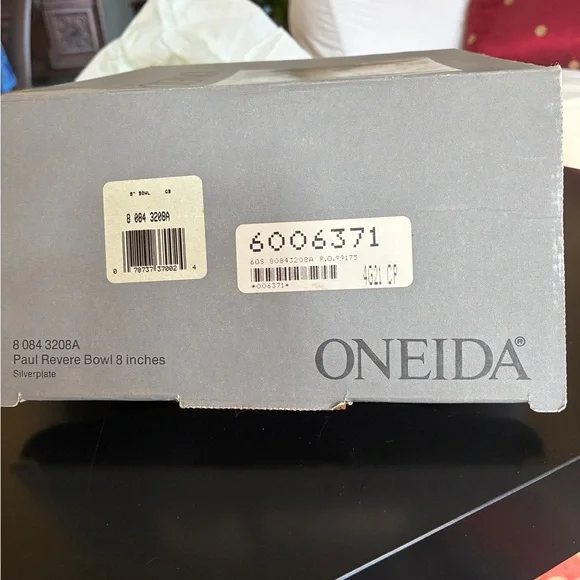 Vintage 1985 Oneida Silverplate Paul Revere 8” Bowl - Picture 4 of 5